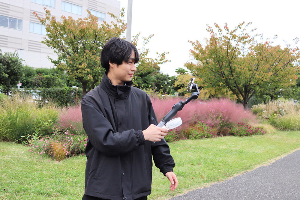 スマホカメラのサポート担当 上田